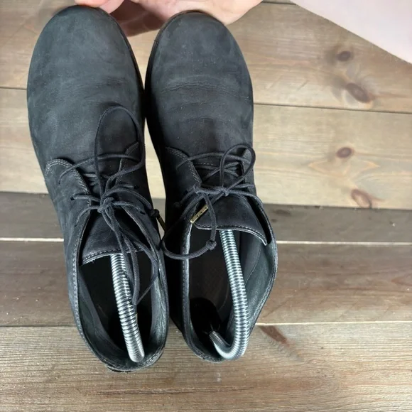 dansko joy womens size 38 shoes black leather comfort chukka boots - Picture 7 of 8